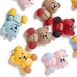 Подвески из непрозрачной смолы 10 шт.&nbsp;RESI-FP0001-23