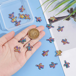 20 шт. подвески из нержавеющей стали 201 STAS-NB0001-80