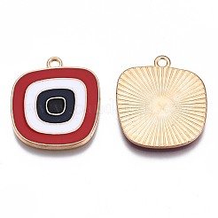 Подвески из эмали и сплава&nbsp;ENAM-N054-61C-RS