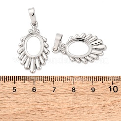 Сеттинги для кулона (кабошонов) KK-U074-25P