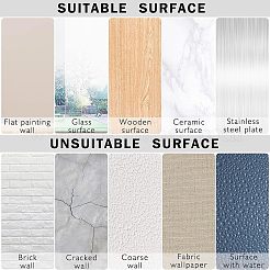 Наклейки на стену из пвх DIY-WH0228-243