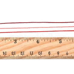 5 рулон круглого вощеного полиэфирного шнура 5 цветов YC-FS0001-02E