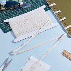 Лента с узором из льна и хлопка длиной 10 ярд OCOR-UN0001-10