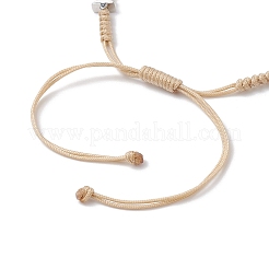 3шт 3-х цветные браслеты с подвесками из сплава&nbsp;BJEW-JB12628