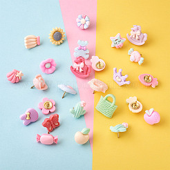 Золотые железные булавки для карт AJEW-TAC0025-01