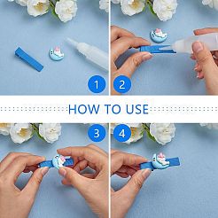 50шт 5 стиля непрозрачные кабошоны из смолы CRES-SZ0001-31