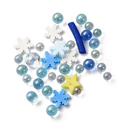 Кабошоны из полимерной глины ручной работы и пластиковые бусины для изготовления фурнитуры для бижутерии своими руками&nbsp;CLAY-B007-04F