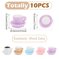 Кабошоны из непрозрачной смолы&nbsp;CRES-TA0001-63