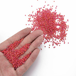 Цилиндрические бусины из матового стекла SEED-S047-O-003