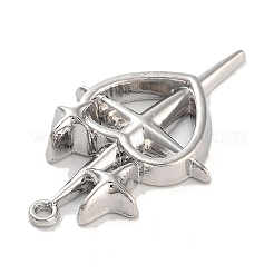 Серебряного сплава подвески&nbsp;PALLOY-U003-08G-S