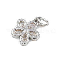 Латунные микро проложить кубического циркония подвески KK-A269-03A-P01