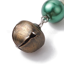 Рождественская тематика стеклянный жемчужный кулон украшение PALLOY-JF02883