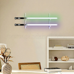 2-ярусные акриловые подставки для мечей ODIS-WH0086-122