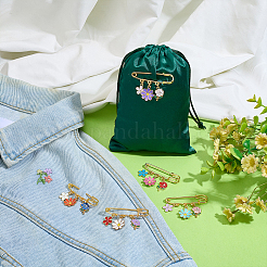 5 шт. железные броши-булавки JEWB-PH01272