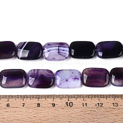 Природный агат бисер нитей G-N356-03A-14