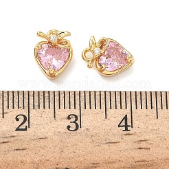 Латунные микро проложить кубического циркония подвески&nbsp;KK-A281-20G-01