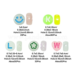 200шт акриловые бусины FACR-FS0001-03