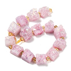 Гальванические натуральный druzy шарики агата стренг G-G289-01C