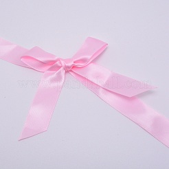 Атласная лента с бантом SRIB-WH0007-07A