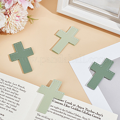 4шт 2 цвета кожаные закладки&nbsp;AJEW-CP0003-82B