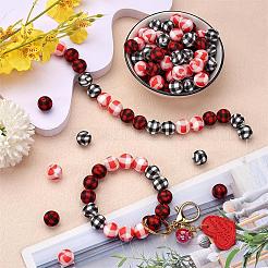 Набор для изготовления круглых силиконовых бусин wewaysmile 45 шт. 3 стиля 15 мм JX488A