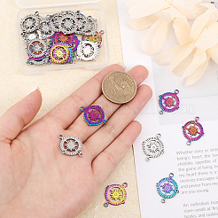 32 шт. 2 цвета 201 нержавеющая сталь соединительные подвески&nbsp;FIND-CA0007-68