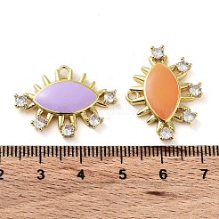 Латунные латунные подвески с цирконием микро паве&nbsp;KK-F871-19G