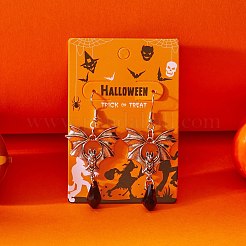 Серьги-подвески из сплава летучих мышей FS-WG196FB-02