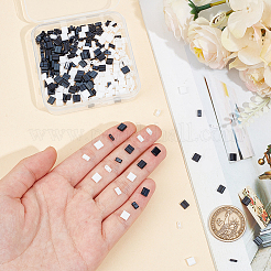 360 шт. 6 вида непрозрачных стеклянных бусин с 2 отверстиями SEED-NB0002-13