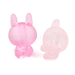 Матовые прозрачные акриловые бусины&nbsp;FACR-C001-01H