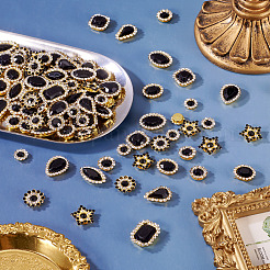 100 шт. пришивные стразы в форме капли/сердца/звезды&nbsp;FIND-TA0006-69A