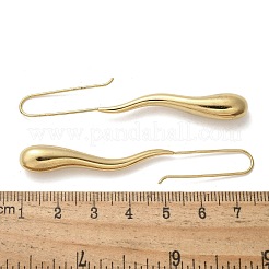 Серьги-подвески из нержавеющей стали 304 EJEW-U048-01G