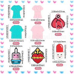 Медицинская тематика пищевые экологически чистые силиконовые бусины&nbsp;SIL-SC0002-86