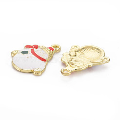 Подвески из легкого сплава золота с эмалью&nbsp;ENAM-Q444-008-RS