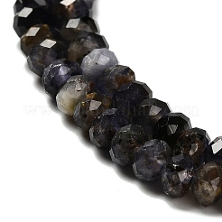 Природные иолит нитей бисера G-RM2025-22A-01