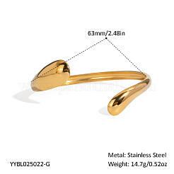 Браслеты-манжеты из нержавеющей стали 304 для женщин&nbsp;OV2068-1