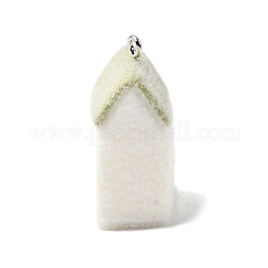 Подвески из непрозрачной смолы&nbsp;LS-RESI-F062-02F