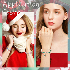 Набор для изготовления новогоднего браслета своими руками DIY-SC0022-58