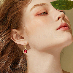 3 пара латунных сережек с люверсами&nbsp;EJEW-BBC0001-61A