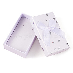 Картонные коробки для упаковки ювелирных изделий с узором в горошек&nbsp;CON-TAC0011-04B-03