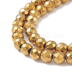 Немагнитные синтетический гематит бисер пряди X-G-Q663-1