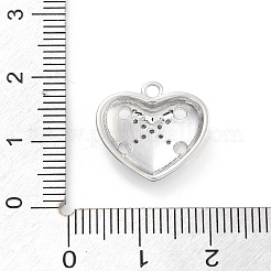 Латунные микропаве прозрачные подвески с фианитом&nbsp;ZIRC-I067-01B