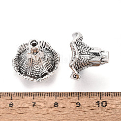 Тибетском стиле сплав шарик крышки&nbsp;TIBEB-T004-16AS