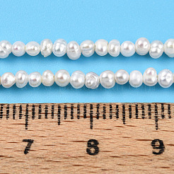 Нити из натурального культивированного пресноводного жемчуга PEAR-N013-02I