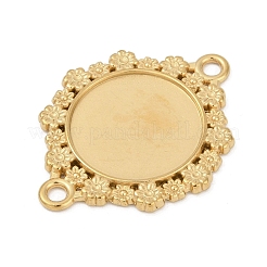 Оправы для подвесок из нержавеющей стали 304 в виде кабошонов STAS-D366-11G