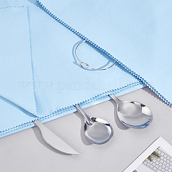 Ткань для полировки из замши&nbsp;AJEW-WH0678-12B