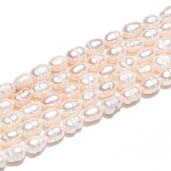 Нити из натурального культивированного пресноводного жемчуга PEAR-N012-03O