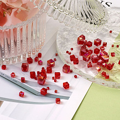 Стеклянные бусины с гальваническим покрытием &nbsp;EGLA-TA0001-06