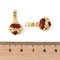 Латунные микро проложить кубического циркония подвески&nbsp;KK-F900-03G