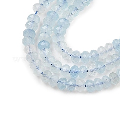 Природные Аквамарин бисер нитей G-K376-B04-02